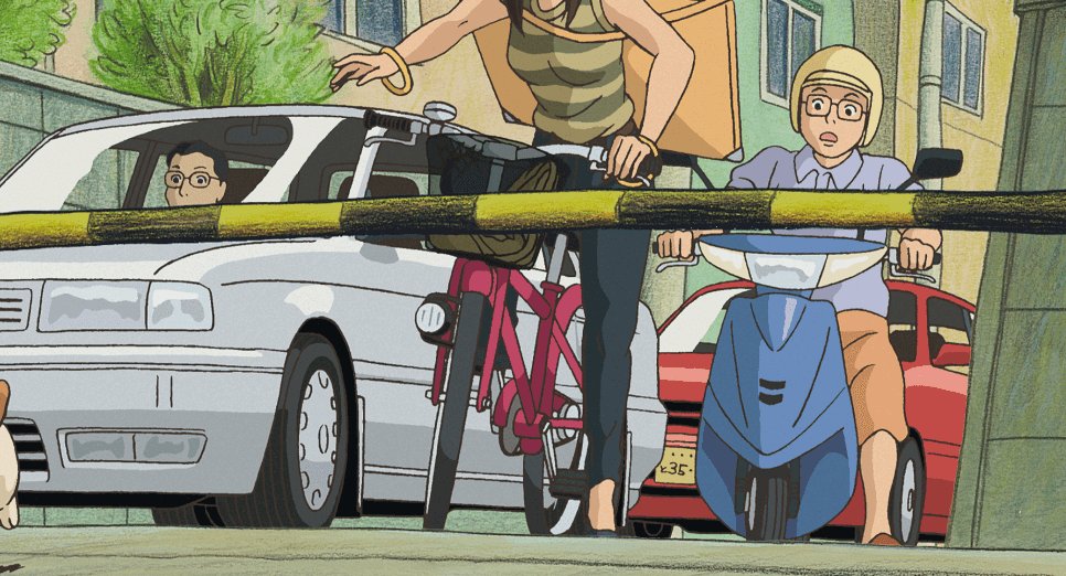 ジブリ作品のバイク