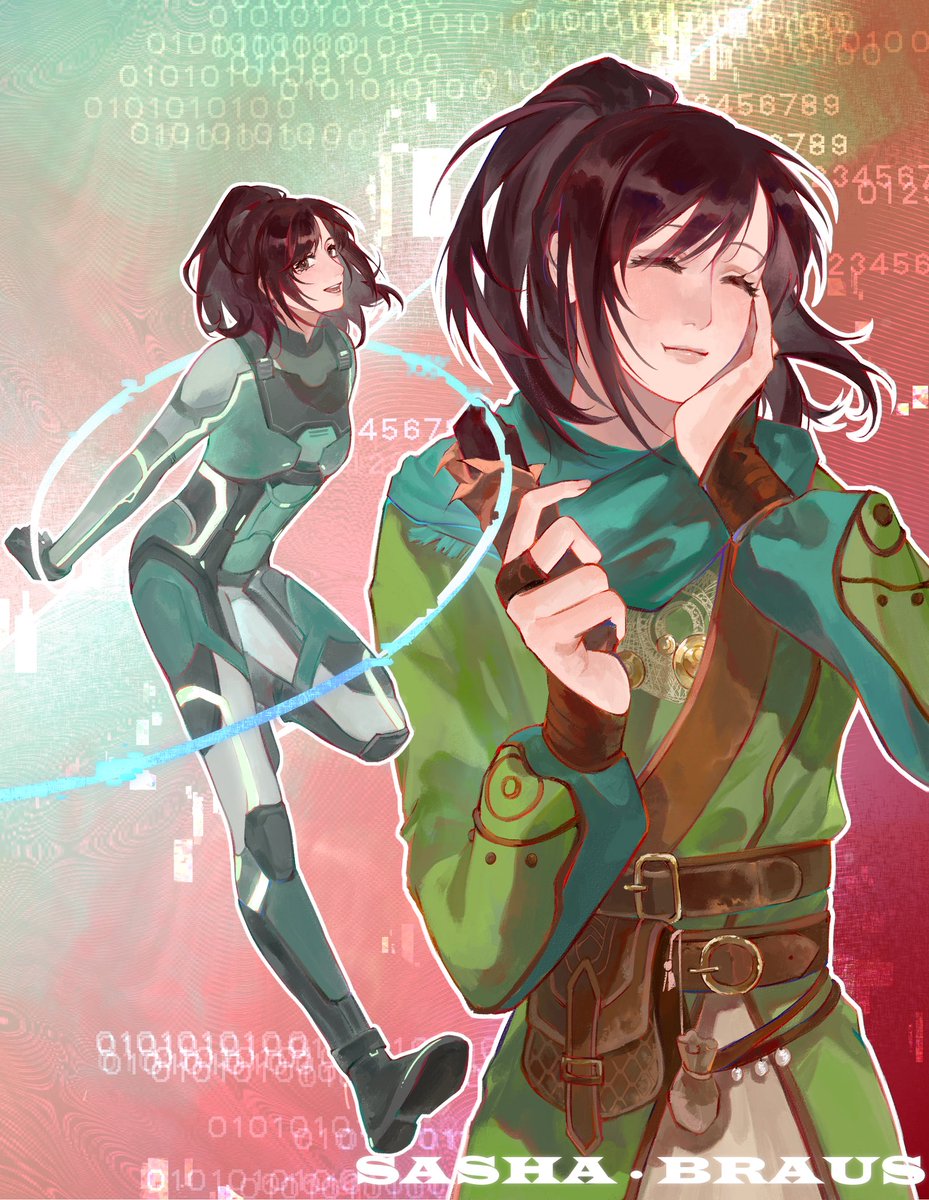 Split Fiction AU

* commission

#AttackOnTitan #shingeki #進撃の巨人

#ミカサ