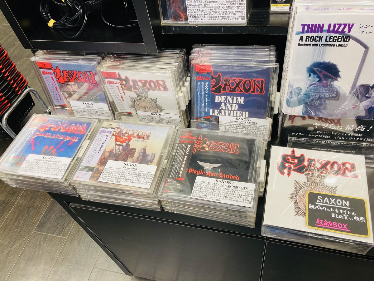 Saxon CD コレクション 6枚セット Saxon CD コレクション 6枚セット SAXON - Very Best Of Saxon