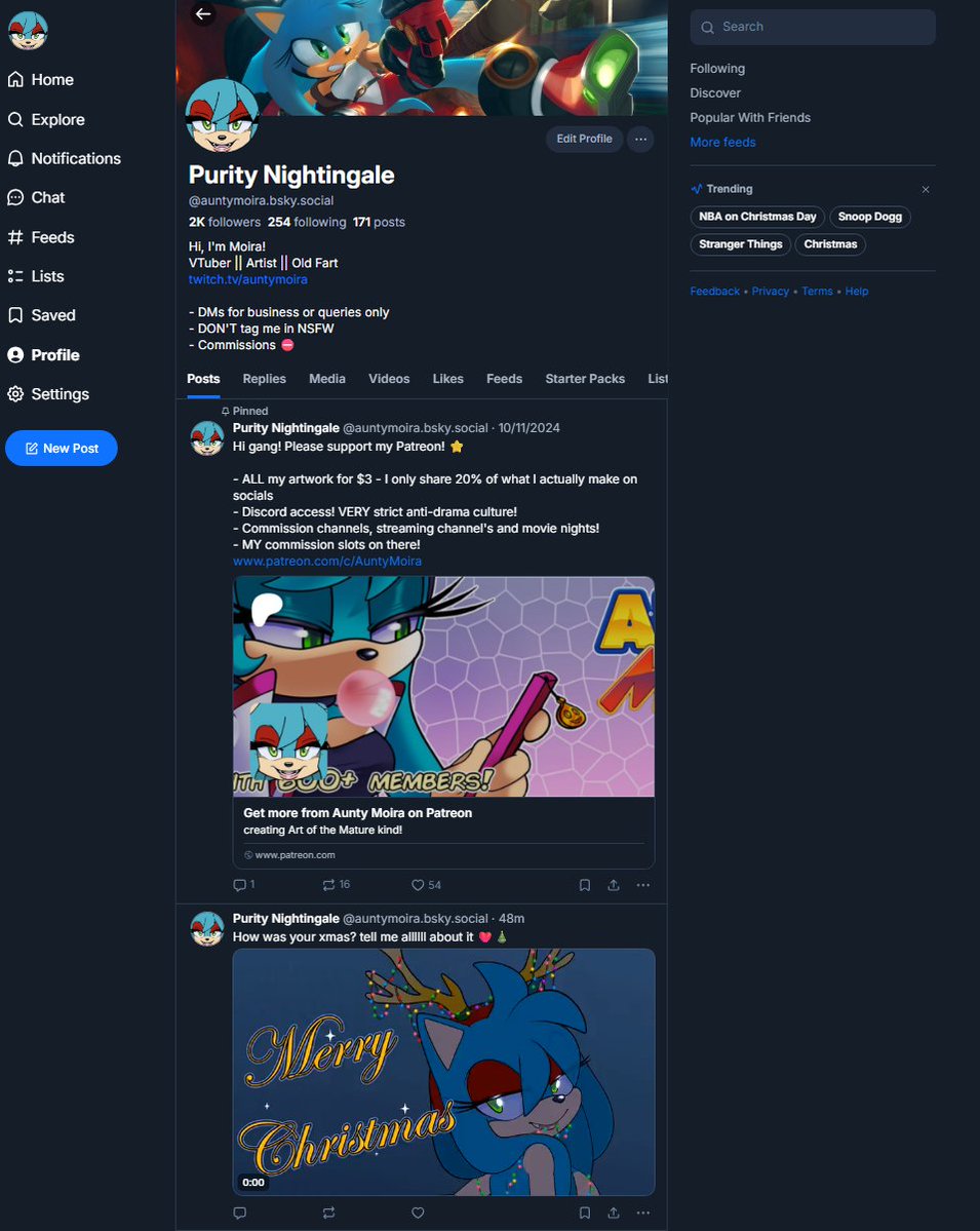 ProjectXPurity's tweet image. come oooon get yer butts over here - as said I'm not leaving Twitter but we should absolutely utilise BlueSky for our art and sharing it with each other! 

PLEASE link your Blsky bellow!! 🔵☁️

bsky.app/profile/auntym…