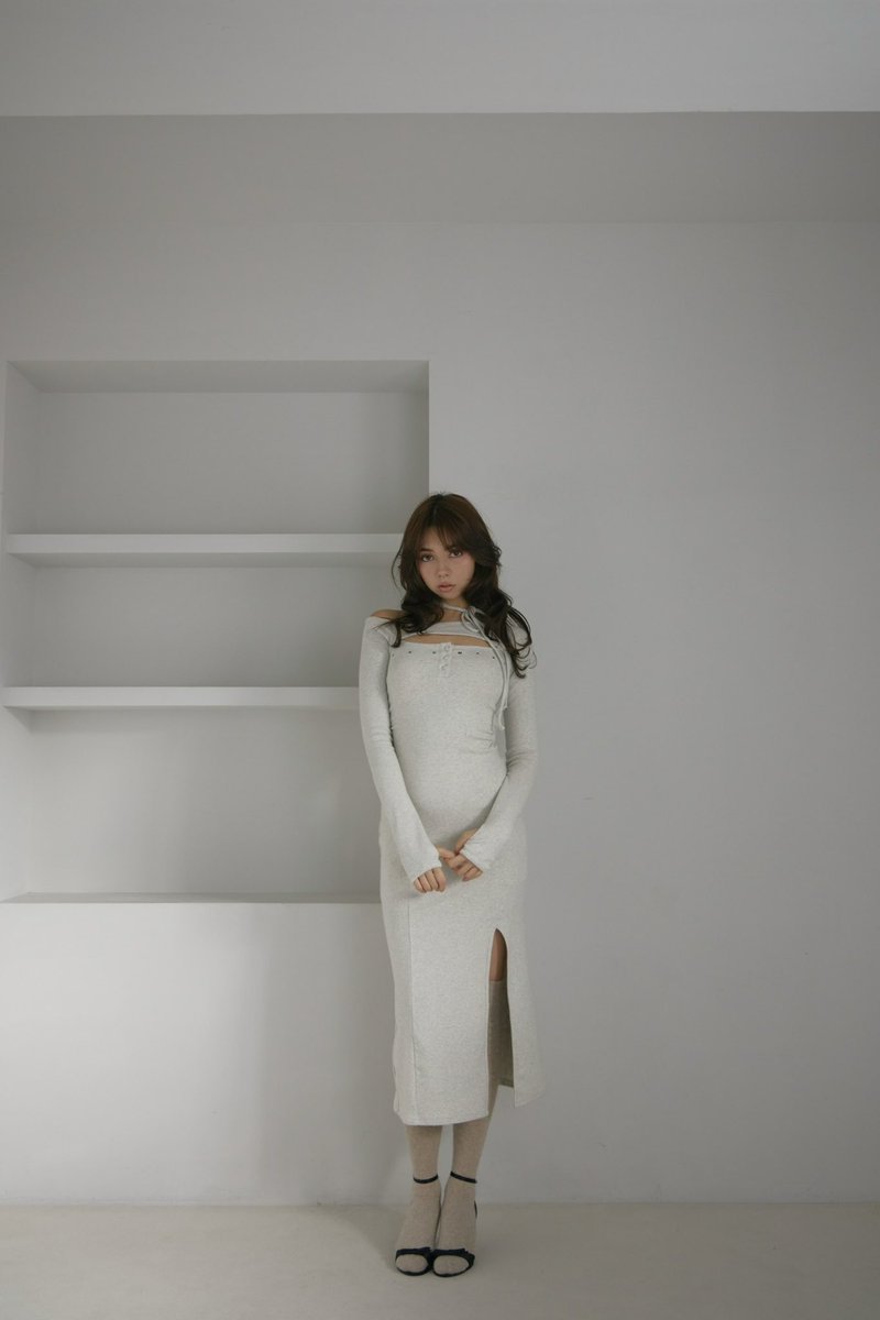 ワンピース andmary Laia oneshoulder dress AM167 ワンピース andmary