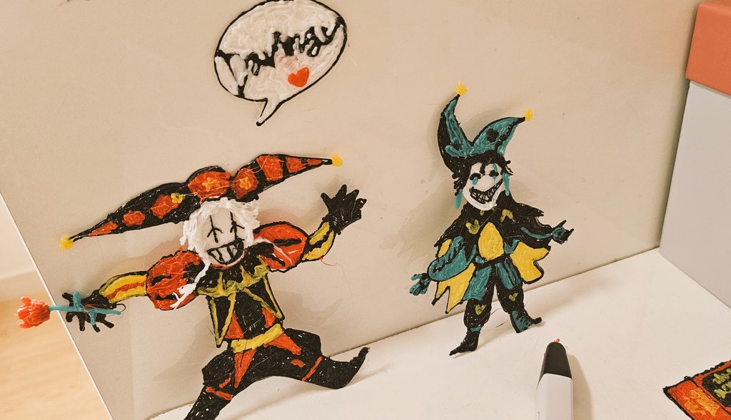 수상할 정도로 친절한 할리퀸과 쩍벌 피에로... ヽ( ᐛ )ノ
이제 그만하고 빨리 영상이나 마무리해야지