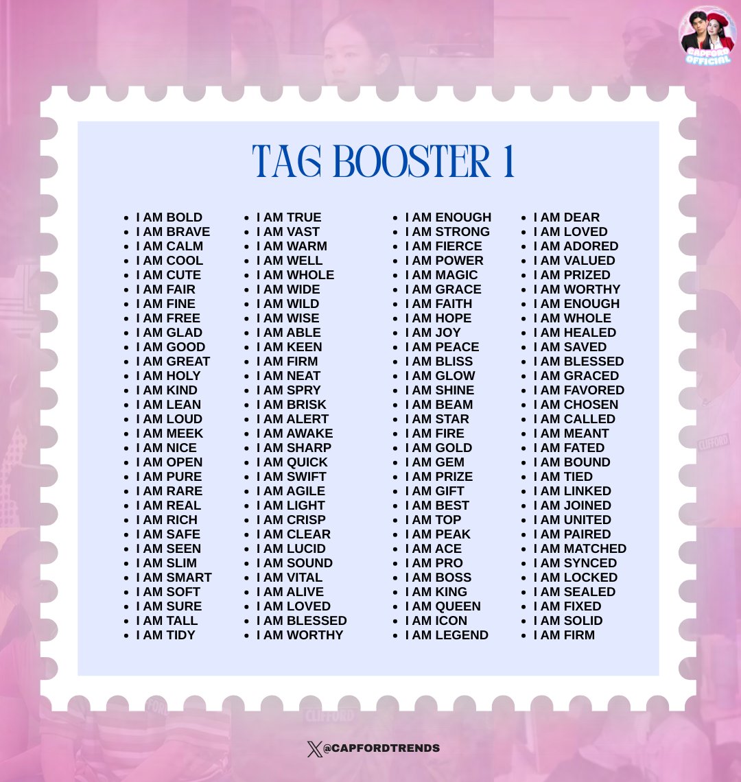 CapFordOFC's tweet image. FIVE HUNDRED REPLIES CHALLENGE

Be reminded of the tp rules!
• no numbers
• no emojis
• no all caps
• at least three words per tweet
• must have one hundred followers and above to join the tp

TWOgether WITH CAPFORD