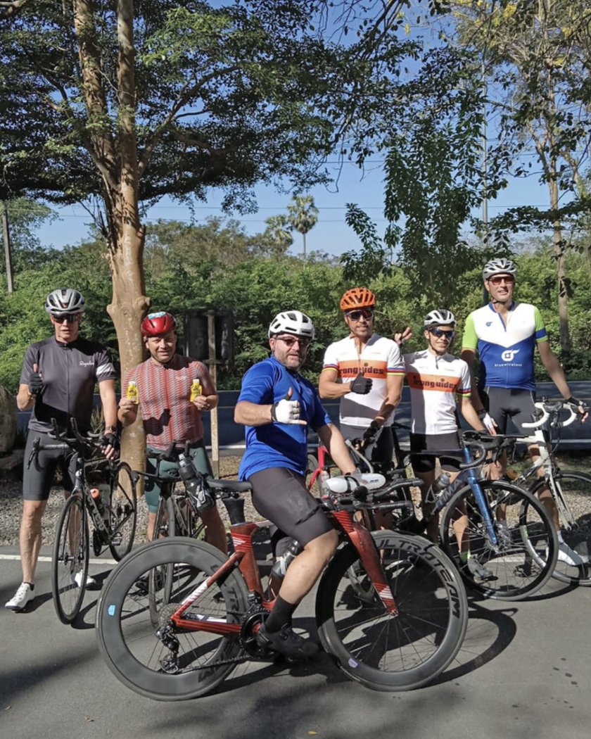 Repost via @ironguidesbangkok Another great day cycling in Khao Yai, we had six riders split in three groups and different courses accordingly to their abilities. Thk you <a href="/BolloxEnergy/">Bollox Energy</a> for the gels &amp; continued support to fuel our athletes
#ironguidesbangkok #bolloxenergy #bollox