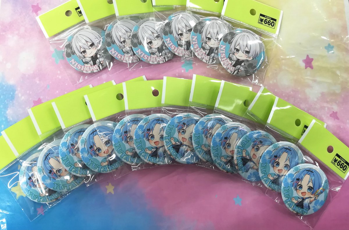 入荷情報】 『すにすて』 缶バッジ（Summer ver.）が入荷しました