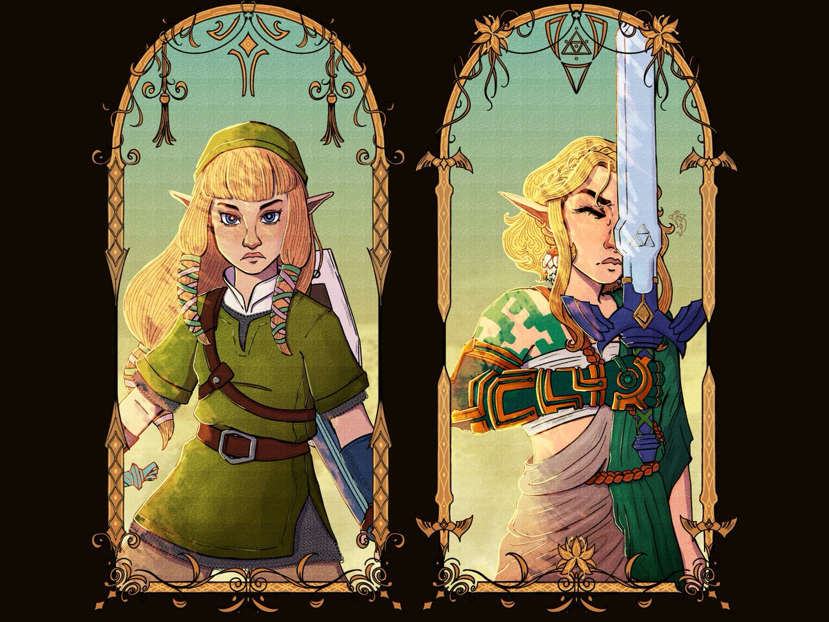 Happy Holidays !!
Here's my secret santa gift for <a href="/sparky_jaded/">𝓙𝓞𝓛𝓛𝓨FIRE 🎄 Hero Of The Wild</a> for the #ZeldaClaus