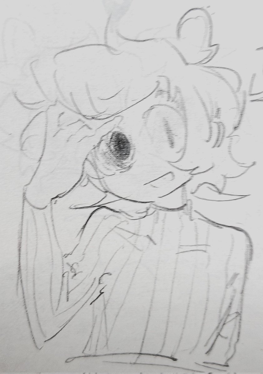 #Monochrome
It might seem a little strange…💦
yellow “pigment”（Blood）