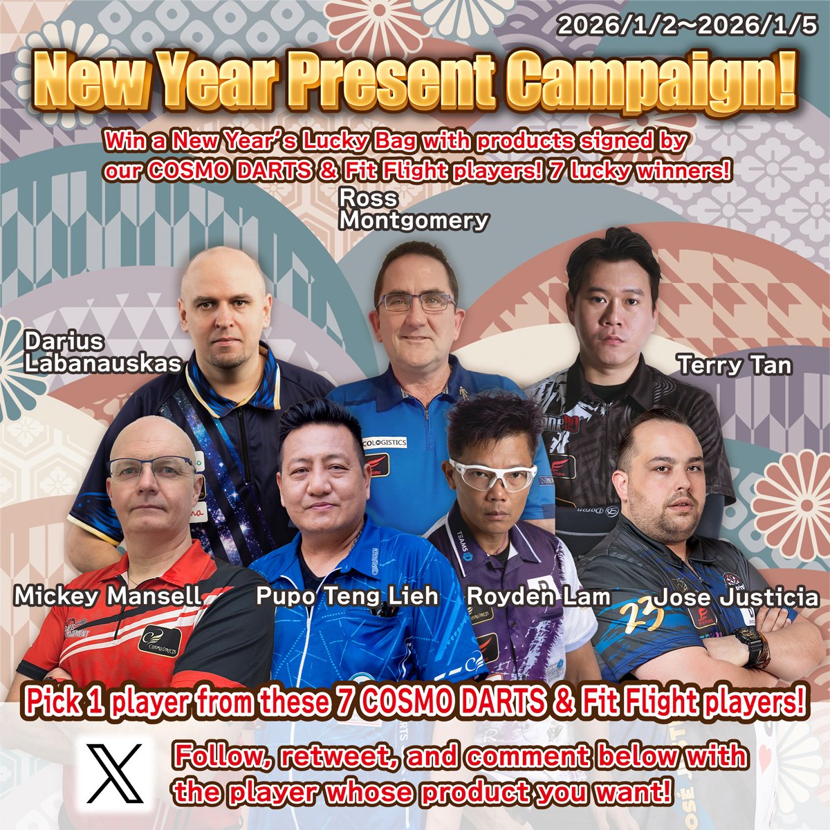 Cosmo Darts Global tweet media