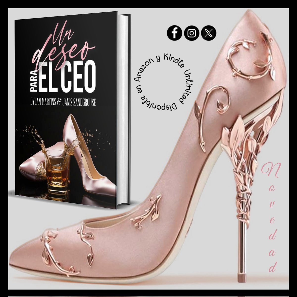 NOVEDAD 💕💯

Un deseo para el CEO
⏩ leer.la/B0GC5FWBCF

📚📱Disponible en #Amazon y #Kindleunlimited

Todas las novelas de los autores:
⏩ relinks.me/DylanMartins
⏩ relinks.me/JanisSandgrouse

<a href="/ChicasTribu/">Las chicas de la tribu</a> 

#dylanmartins #janissandgrouse #LibrosRecomendados