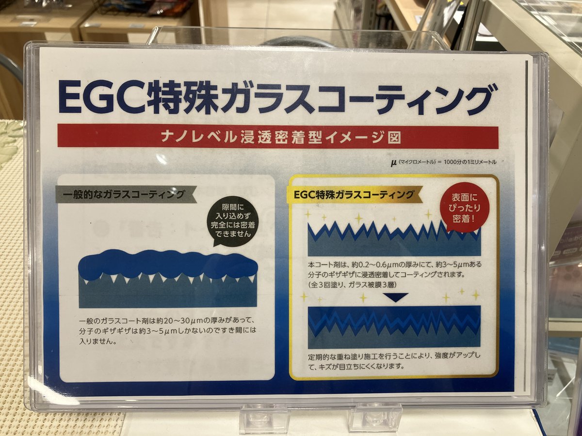 モバイル用品】 1月 スマホ ガラスコーティングのご紹介 ①1/9(金)～12