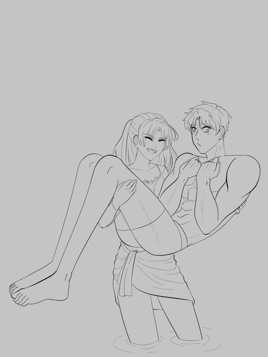 artale07's tweet photo. hi. gonna dump all my unfinished wips and sketch here bcs... yes.

#wip https://t.co/KHI9VivOXU
