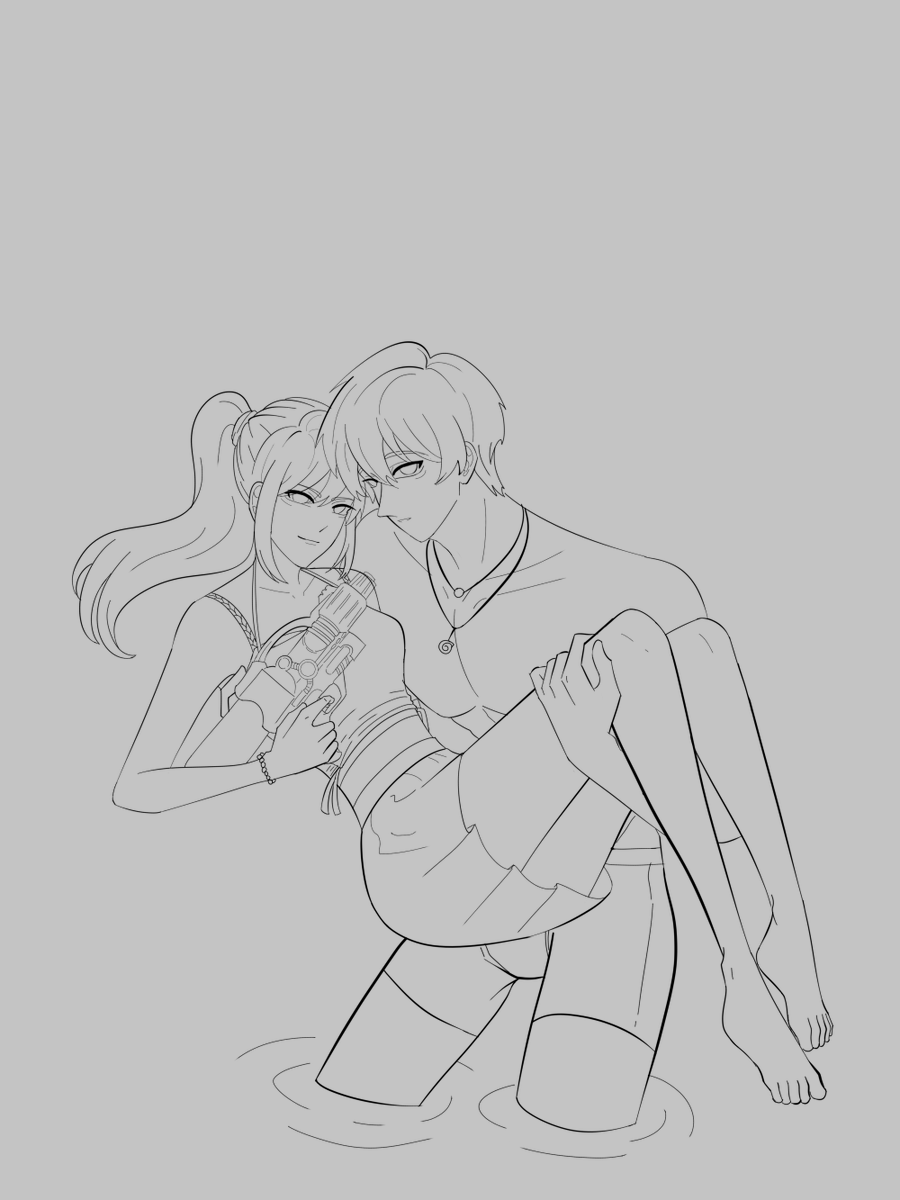artale07's tweet photo. hi. gonna dump all my unfinished wips and sketch here bcs... yes.

#wip https://t.co/KHI9VivOXU