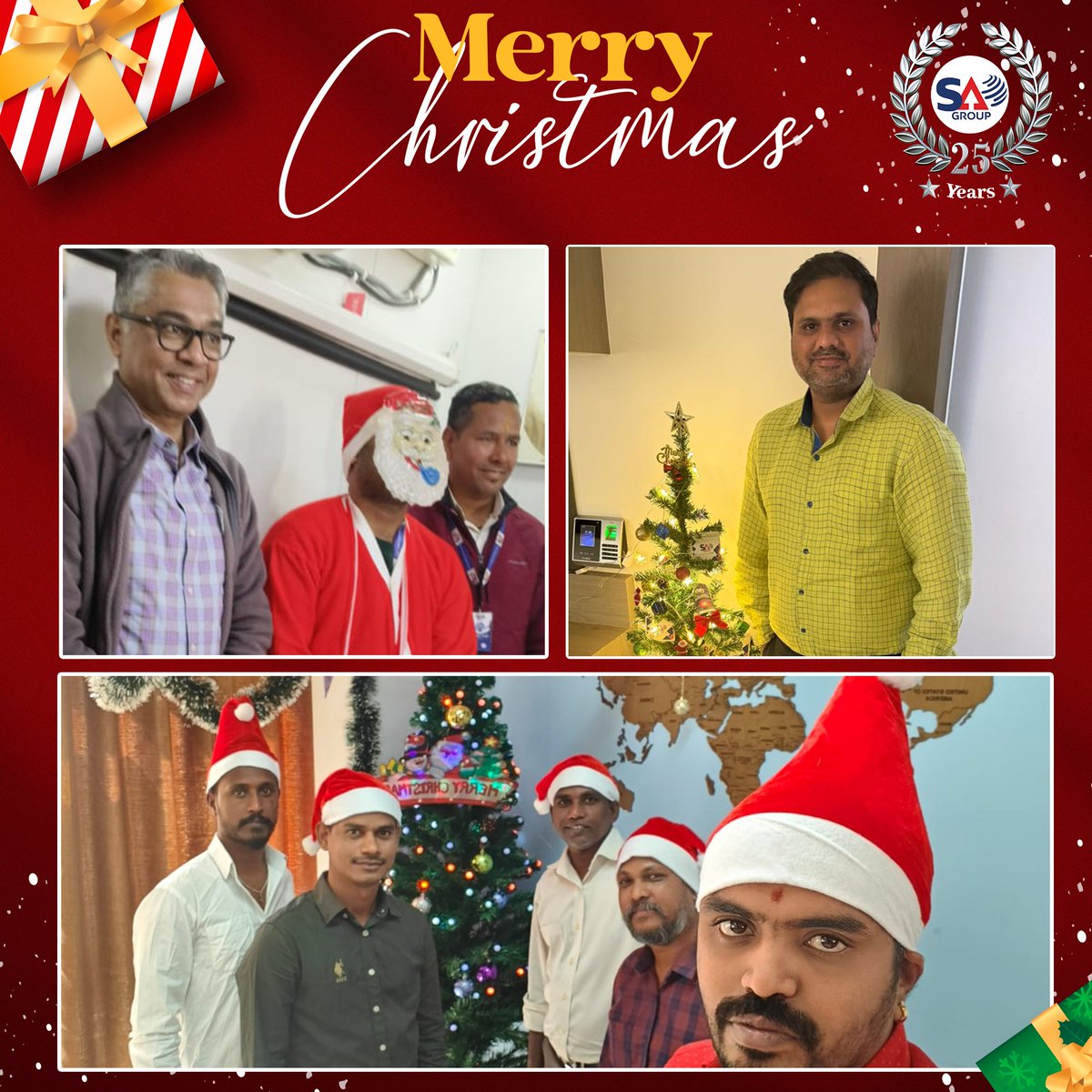 sacfpl's tweet photo. Christmas cheers from the team! Wishing everyone a season full of joy, laughter, and cozy moments. 
Secret Santa, Christmas tree, and everything in between — it’s the people that make work feel special. #merrychristmas #christmas2025 #joyousfestivities #festiveseason #sacfpl https://t.co/vTJXISnBOf