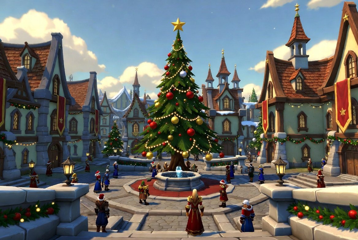 GN, and merry Christmas once again.

I just wish I were in 2004 playing something like WoW.