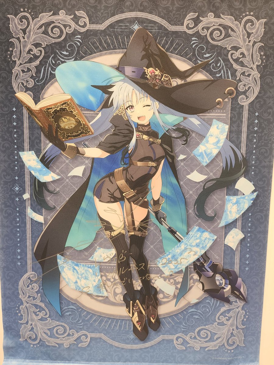 東京ではサイン入りなの気づかなくて撮影OKのポスター写真撮ってなかっ