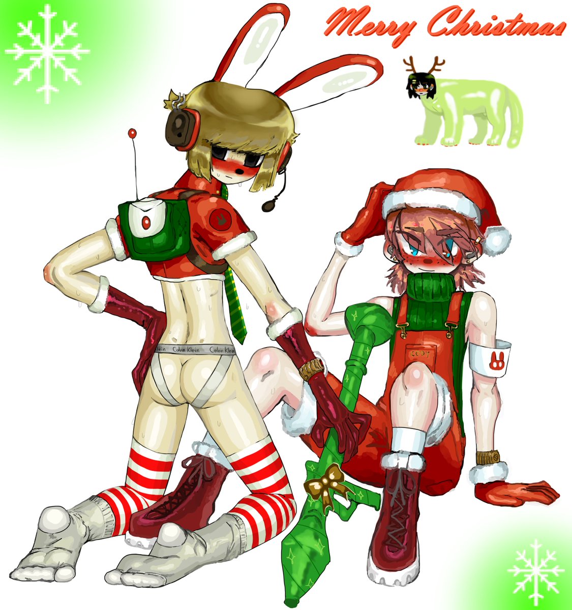 Christmas with ross and cody