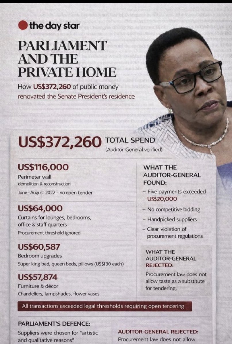 The profligacy of the current regime in #Zimbabwe is astonishing. The truth is that it now simply doesn’t care about revelations of shocking misuse of public funds. It has become immune to public criticism.