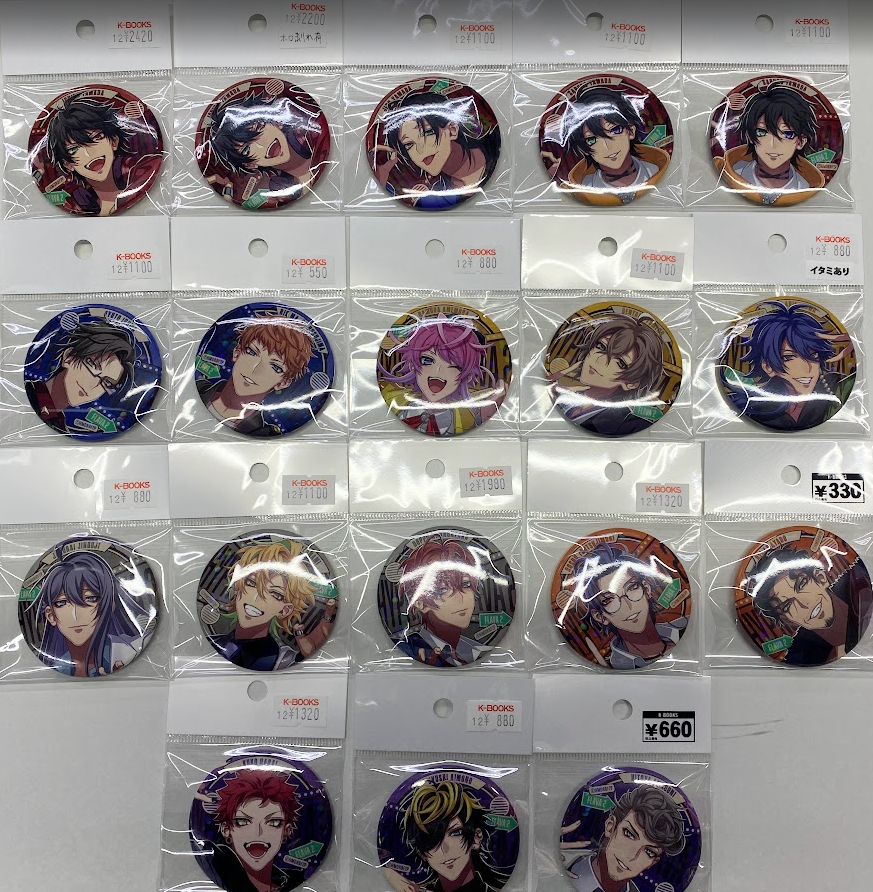 入荷情報】 「ヒプノシスマイク」の「キャラバッジコレクション