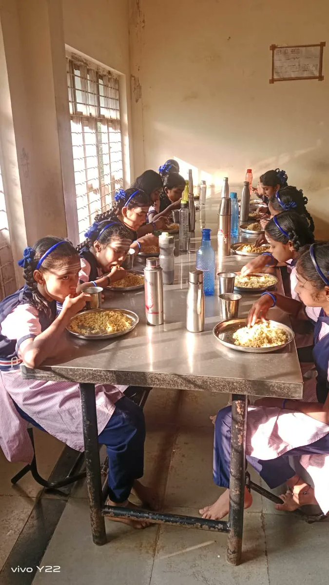 Breakfast photos #SocialAudit_SWDMeals #SocialWelfare_Karnataka