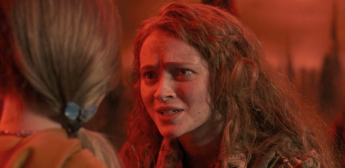Ppraashant's tweet photo. After watching this scene I think she deserved to be there in a trance-like situation tbh. Bruhh just runn!!!!! 😮‍💨
#StrangerThings5 https://t.co/YhGiCUCHUc