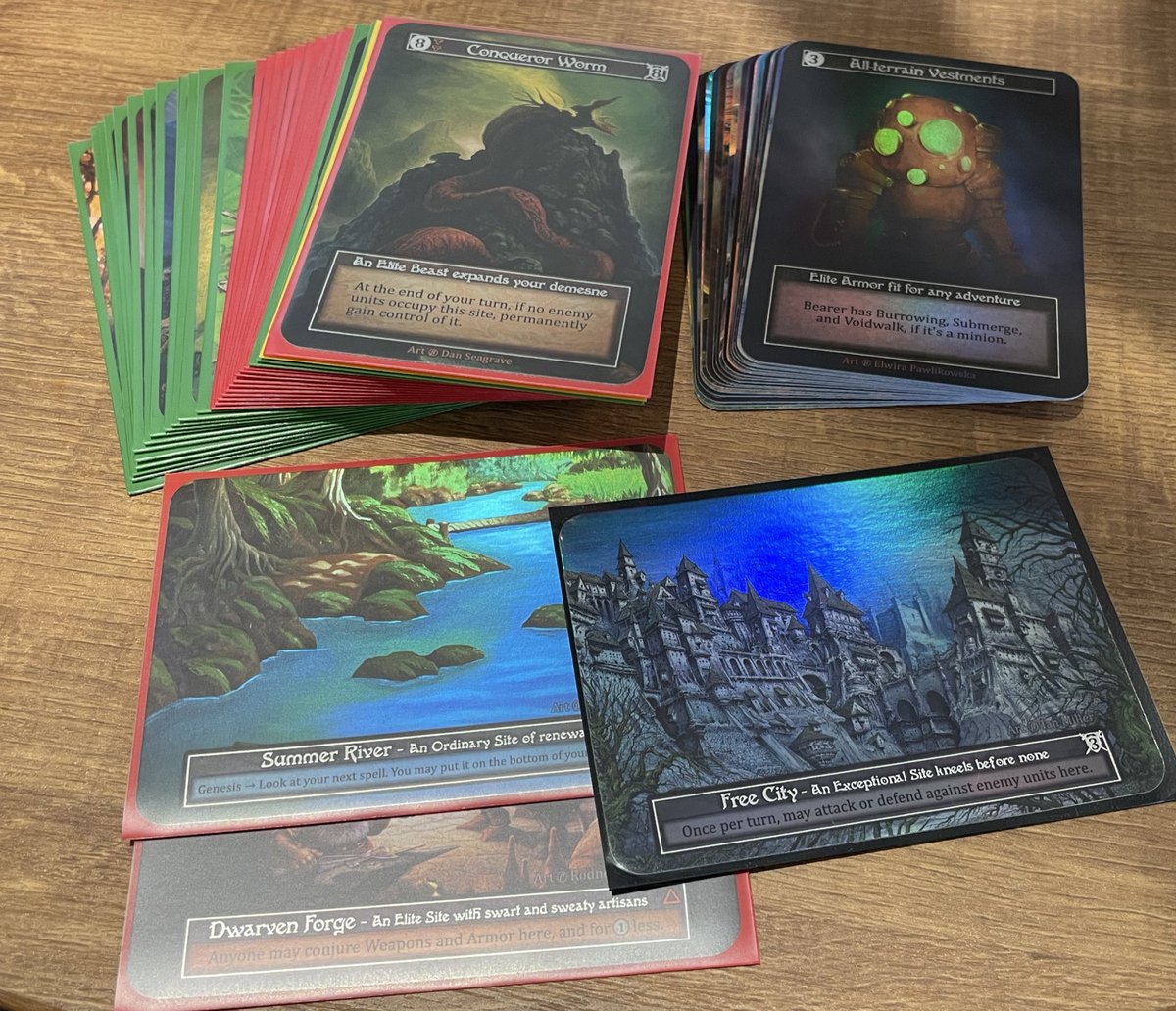 keitaiusagi's tweet photo. ドンで、Sorcery foil 大量購入☺️
これで6200円って💦お得すぎ🉐
#Sorcerytcg https://t.co/24mHfVQf4X