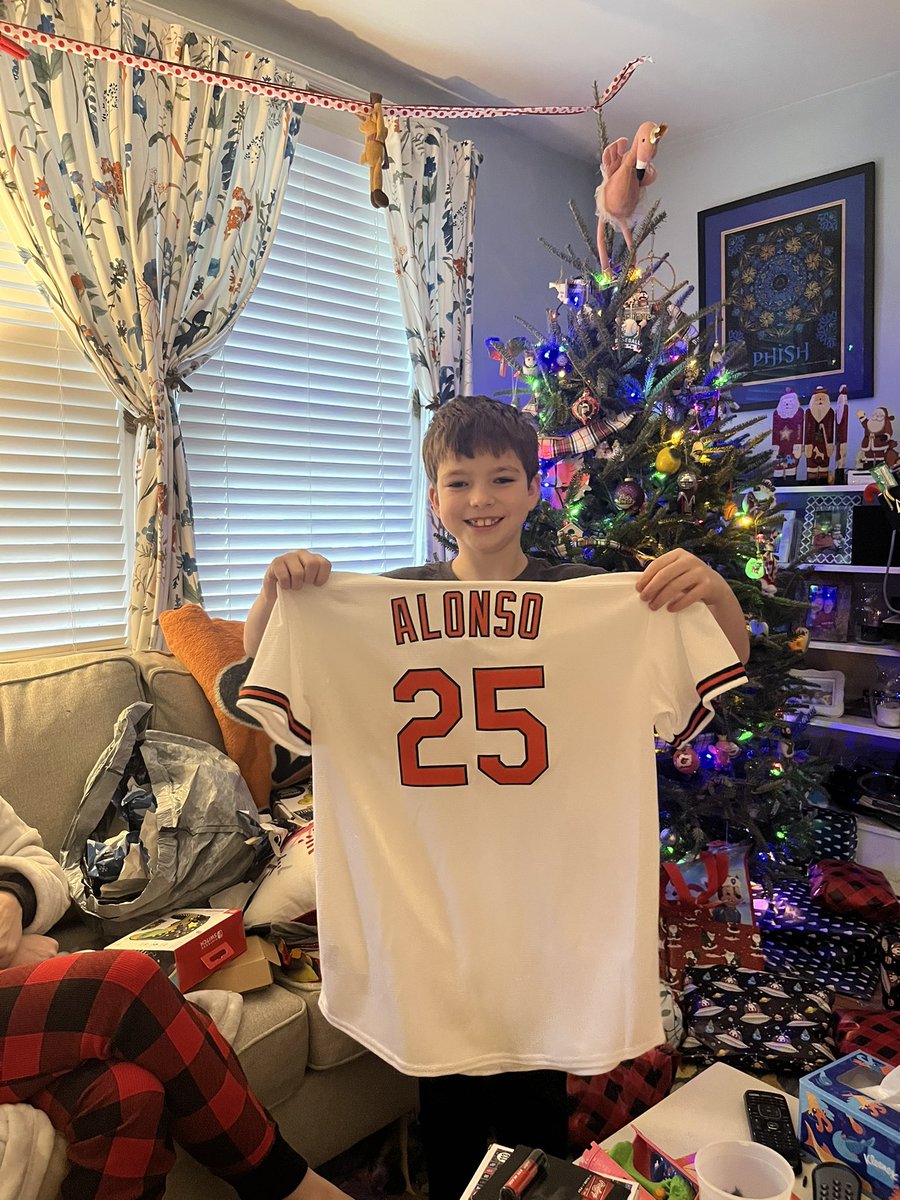 MattF811's tweet photo. @Orioles we found a polar bear under the tree. Let’s go O’s! https://t.co/JqahWaZcZl