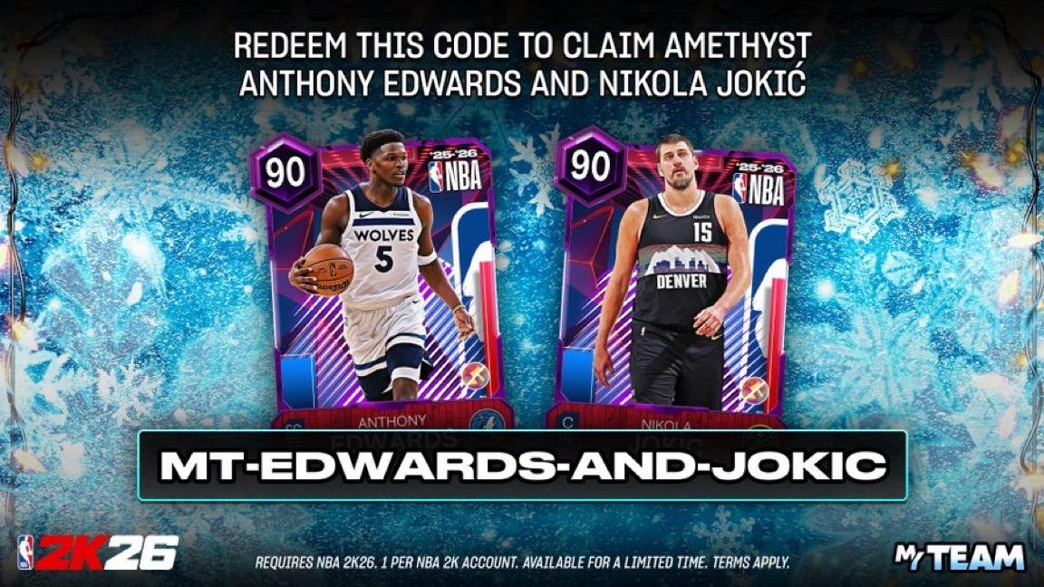 NBA2K26 Locker Codes tweet media