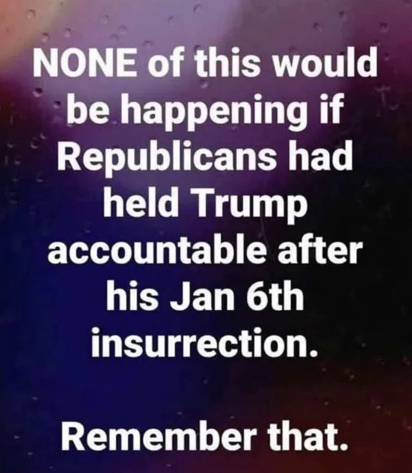 TheDemCoalition's tweet image. It can't be repeated enough - in an attempt to stay in office against the will of the voters, Donald Trump incited a deadly insurrection against our own government in which hundreds of police officers were beaten for hours and our Capitol was ransacked.

And the GOP thought he…