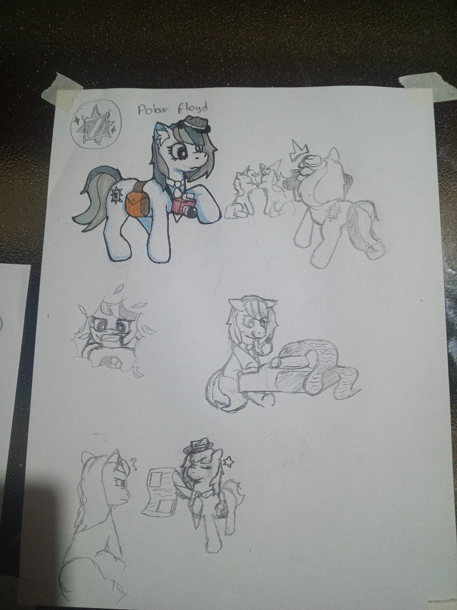 Se que tengo que chambear en mis juegos pero yo con mi hermano competimos para ver quien creaba el mejor poni con todo y lore, yo la hice a ella:

#fanart #mlpart #mylittlepony