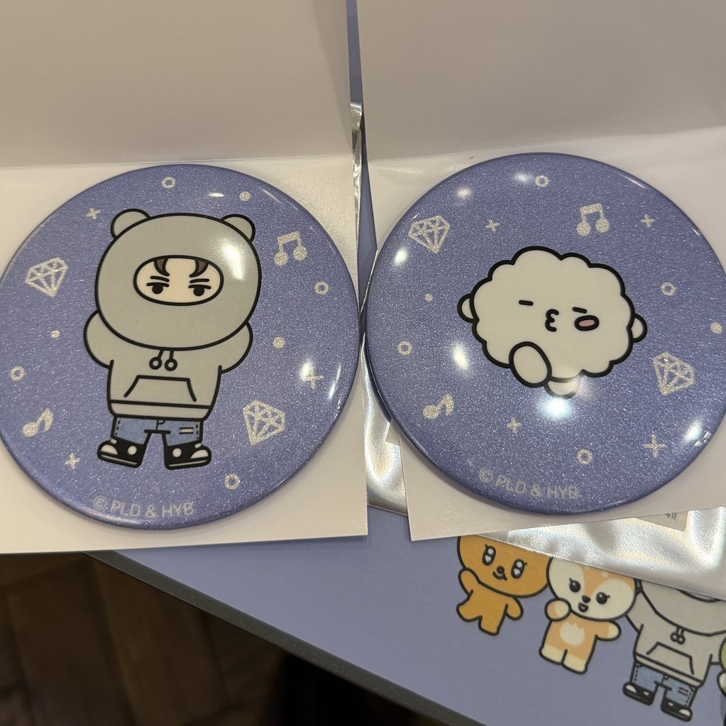 SEVENTEEN MINITEEN CAFE セブチ ミニティーン カフェ 缶バッジ 交換