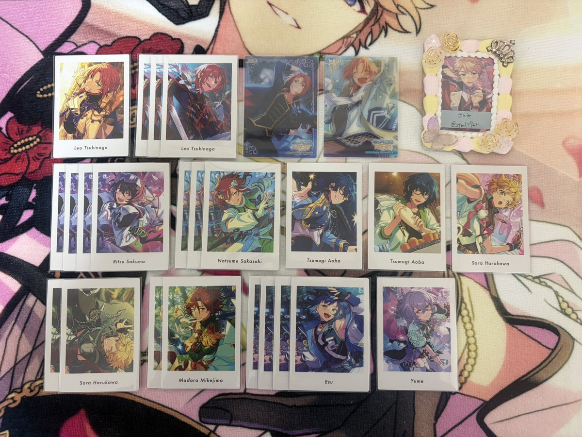 stm12722's tweet photo. 【譲渡】あんスタ ぱしゃこれ ぱしゃっつ Vol.6 Action 6A

譲）弓弦 真 真緒 翠 忍 千秋 奏汰 一彩 巽 凪砂 茨 ジュン 宗 みか ゆうた HiMERUこはく ニキ 零 薫 アドニス 光 紅郎 颯馬 レオ 凛月 つむぎ 宙 斑 エス ユメ

↓ https://t.co/DY9RQqj6MU