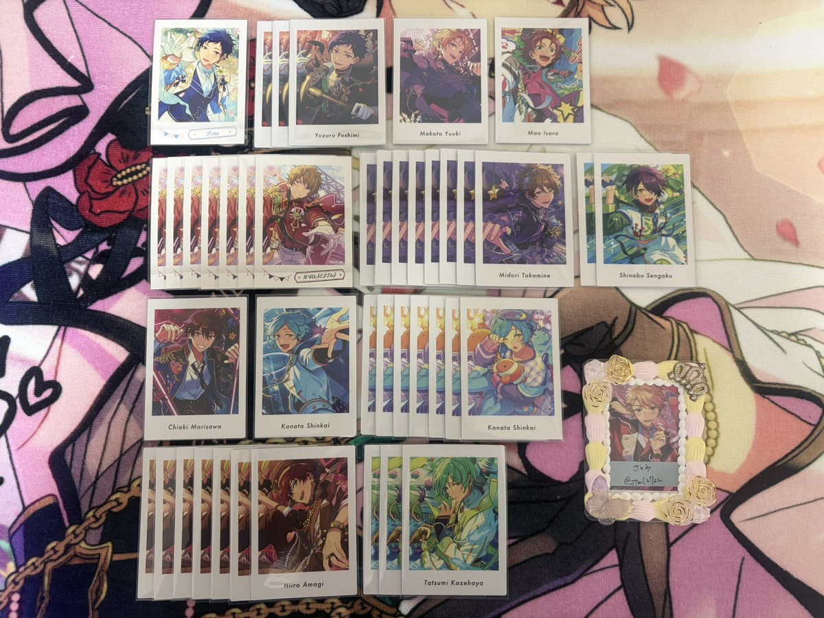 stm12722's tweet photo. 【譲渡】あんスタ ぱしゃこれ ぱしゃっつ Vol.6 Action 6A

譲）弓弦 真 真緒 翠 忍 千秋 奏汰 一彩 巽 凪砂 茨 ジュン 宗 みか ゆうた HiMERUこはく ニキ 零 薫 アドニス 光 紅郎 颯馬 レオ 凛月 つむぎ 宙 斑 エス ユメ

↓ https://t.co/DY9RQqj6MU