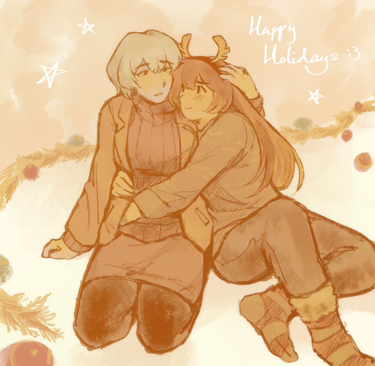 hodlover69's tweet image. malkangela for @consumingallxfr , stay warm everynyan ^_^