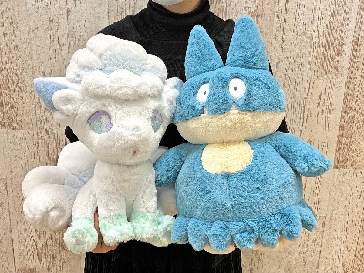 ポケモンセンターに「ふわふわ抱きぬいぐるみ」シリーズの新作が登場