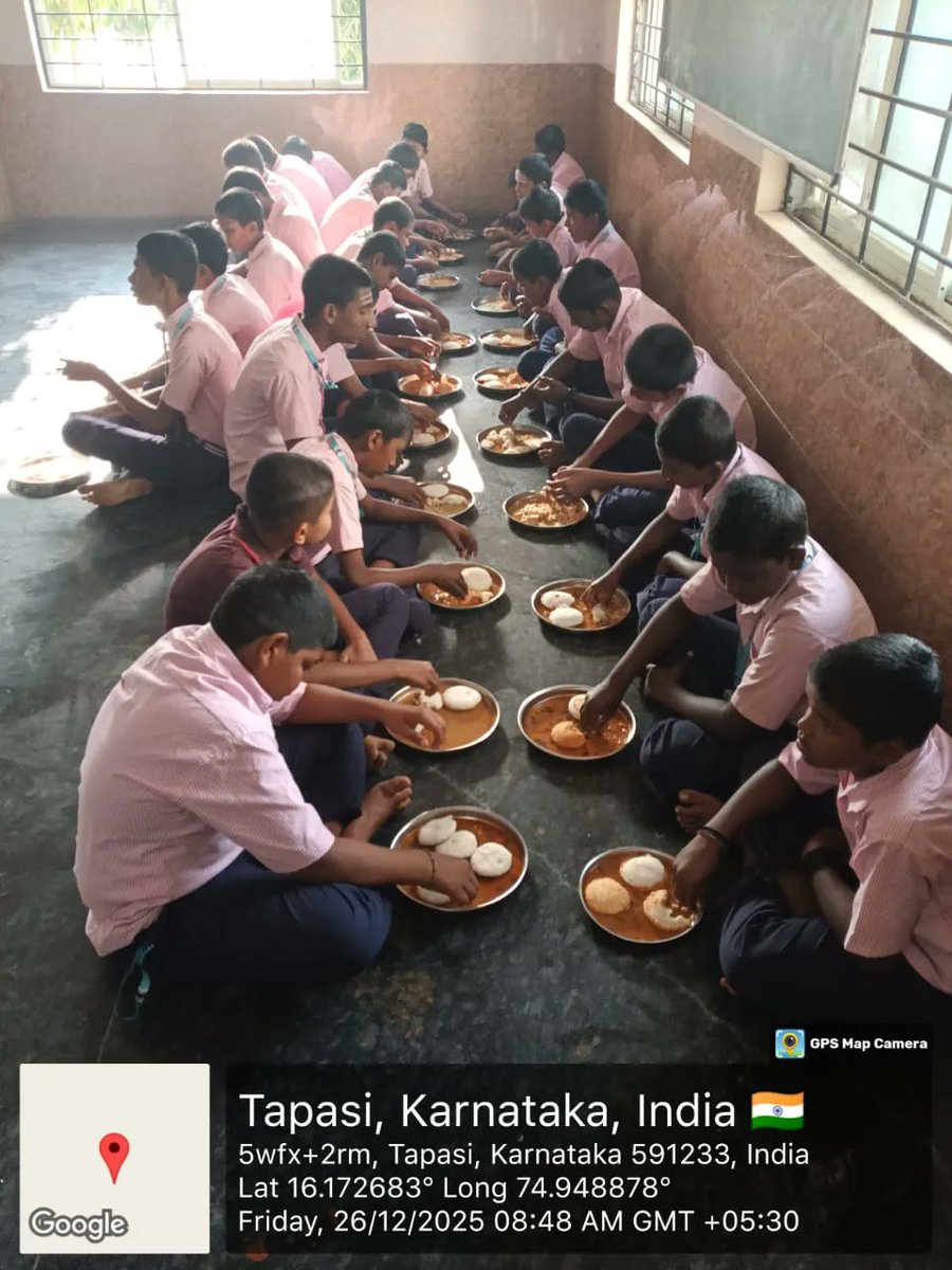 AbvrsT's tweet photo. ಬೆಳಗಿನ ಉಪಹಾರ  #SocialAudit_SWDMeals #SocialWelfare_Karnataka https://t.co/DybZF7zR3j