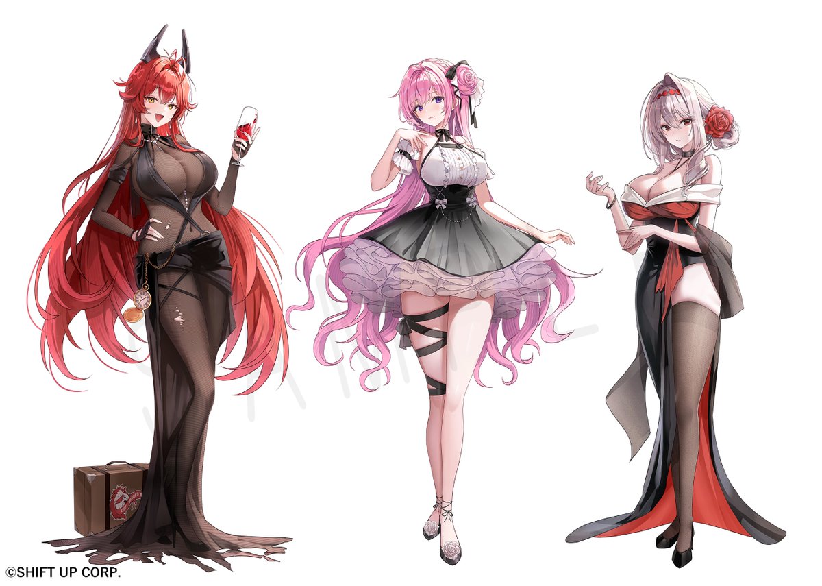 NIKKE一番くじ【A賞 ラピレッドフード/D賞 寝転がりビジュアル