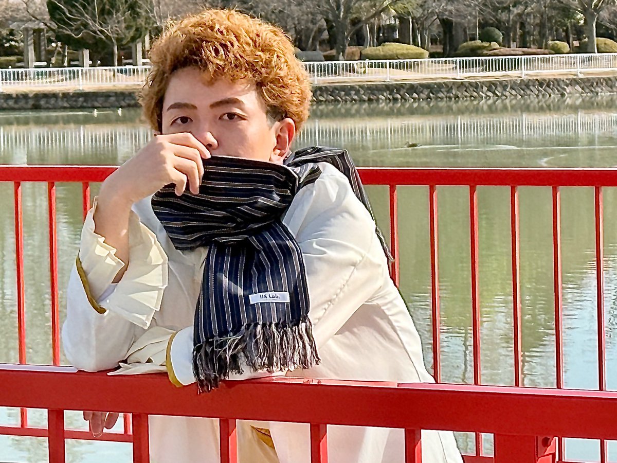 麺です🍜 会津坂下町にある会津木綿の織元「IIE Lab.」。 会津木綿の