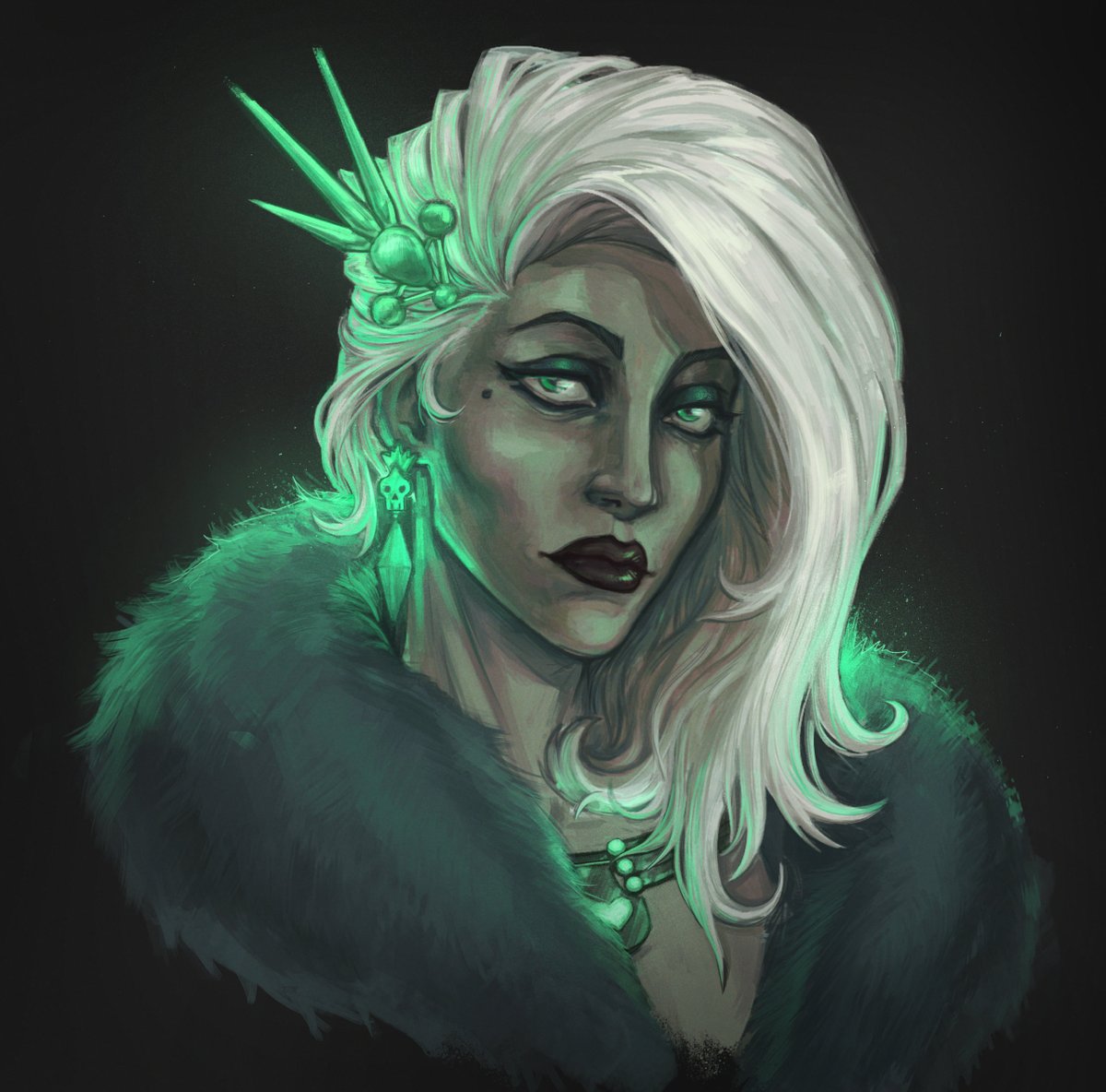 polished old art a bit