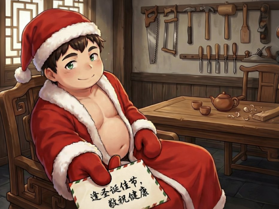 圣诞快乐哇！

#ai生成