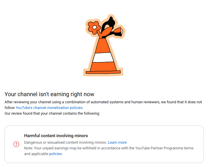 Cops_Gamerx's tweet photo. My GTA5 channel was falsely demonetized.All of my content follows YPP, it’s entirely original and family friendly.I kindly ask you take a second look into this, it’s the worst news ever and no creator should have their job at risk due to the fault of an AI system guys, thankyou https://t.co/B2fbZ9H72u