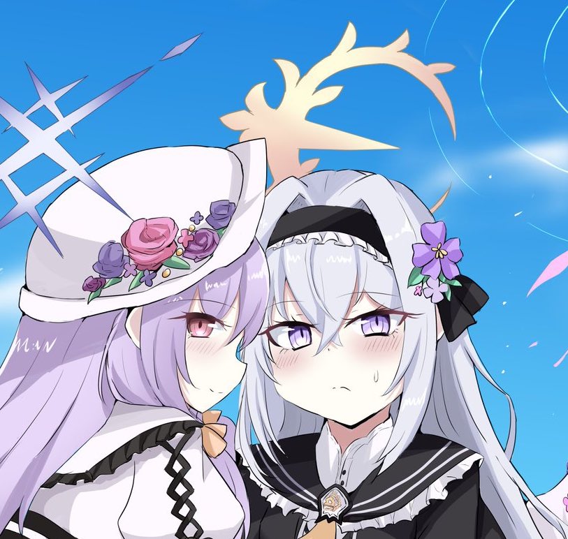 アズサ誕生日なので今まで描いたやつまとめᓀ‸ᓂ 