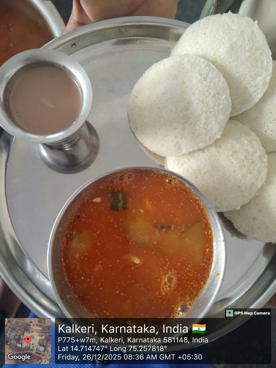 579Sc's tweet image. ಬೆಳಗಿನ ಉಪಹಾರ #SocialAudit_SWDMeals #SocialWelfare_Karnataka