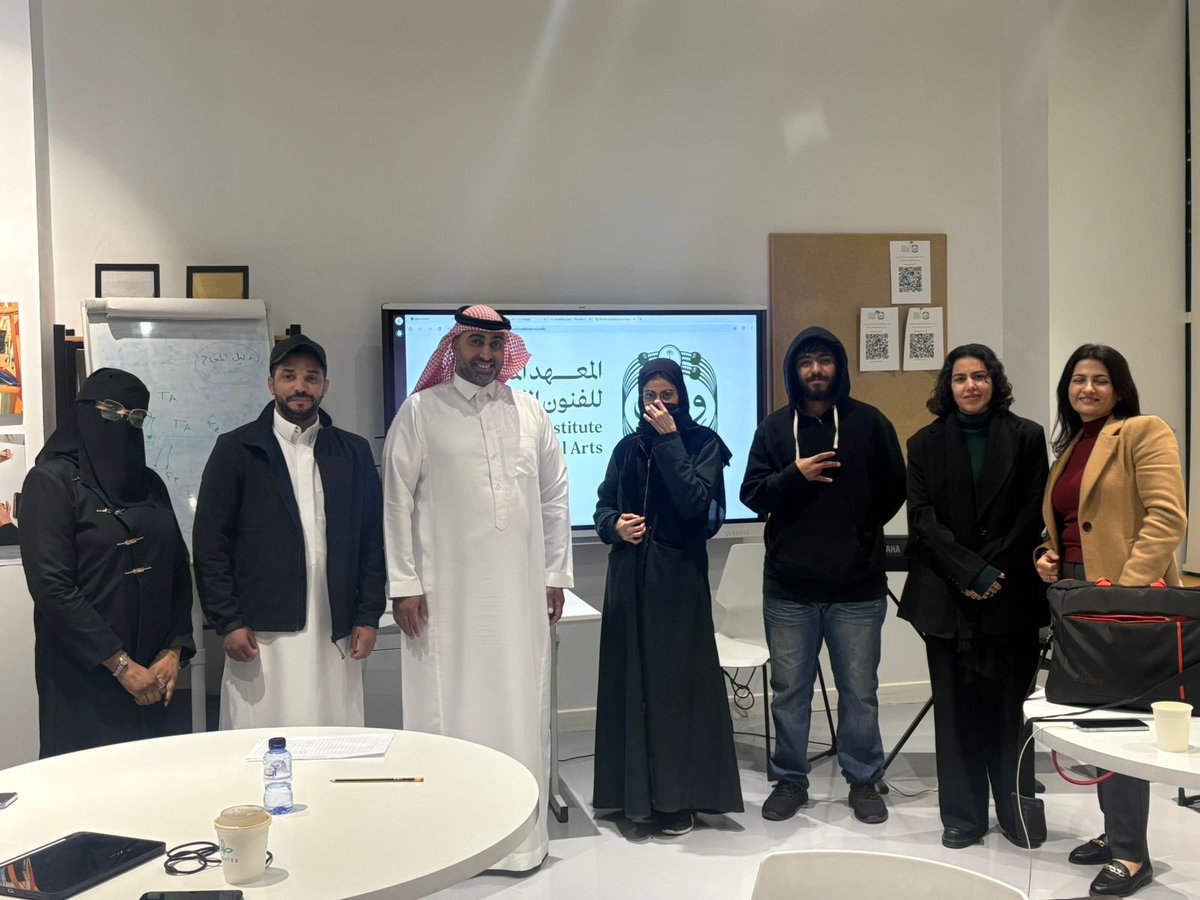 SModhi's tweet image. من لحظة ختام دورة المقامات الصوتية في ورث المعهد الملكي للفنون التقليدية بالرياض @wrth_ksa 

تفاصيل الدورة
التاريخ: من ٢١ – ٢٤ ديسمبر ٢٠٢٥
الوقت: من ٤ – ٨ مساءً
المدرب: أ. صابر المضحي

كل الشكر للمشاركين والذي رايت فيهم اصرارهم على المعرفة  عبر حضورهم الواعي، ولورث المعهد الملكي…