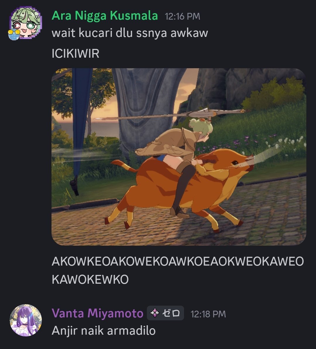 aradechu's tweet image. KOK ARMADILO