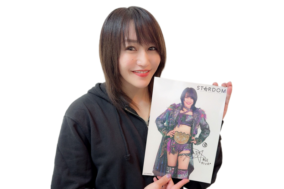 第6代IWGP女子王者 スターダム 朱里選手！ 1月4日『WRESTLE KINGDOM 20