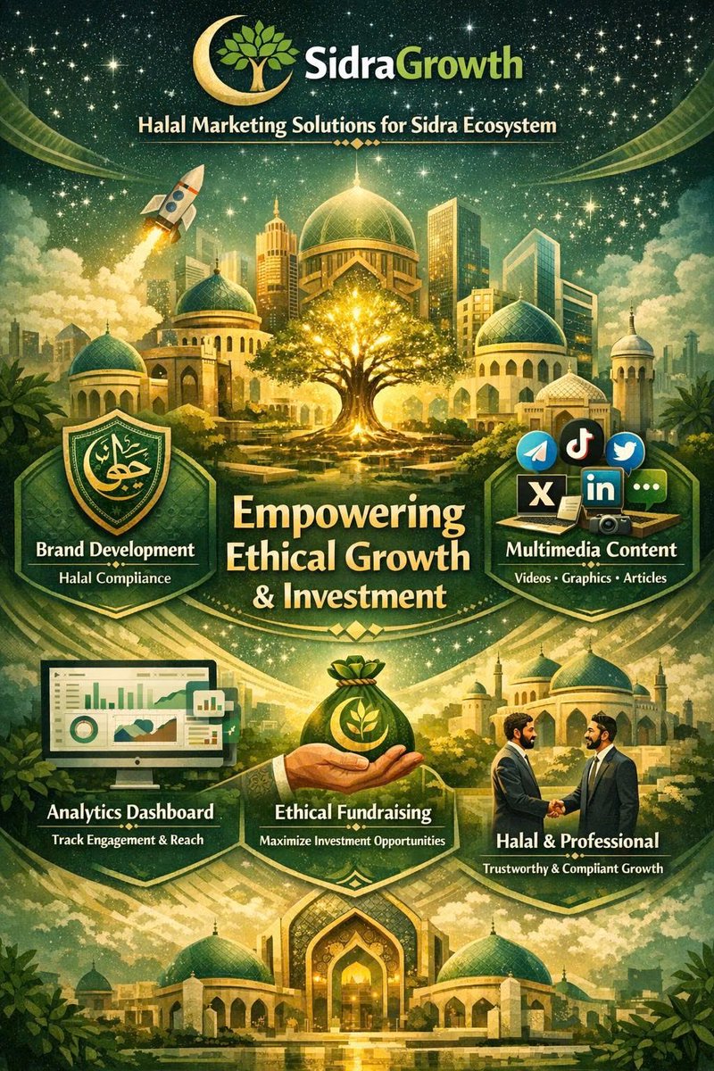 Abdulsubhann0's tweet photo. ๐ SidraGrowth represents a new marketing standard where faith, transparency, and professional growth move together toward real succes
๐ https://t.co/XPcwWkoEtG
#FaithBasedGrowth #SidraEcosystem https://t.co/yjRnfhWkeQ