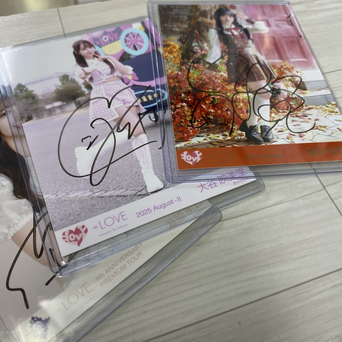 イコラブ 直筆 まとめ Amazon.co.jp: イコラブ =LOVE高松瞳 直筆 サイン入り7周年 絶対