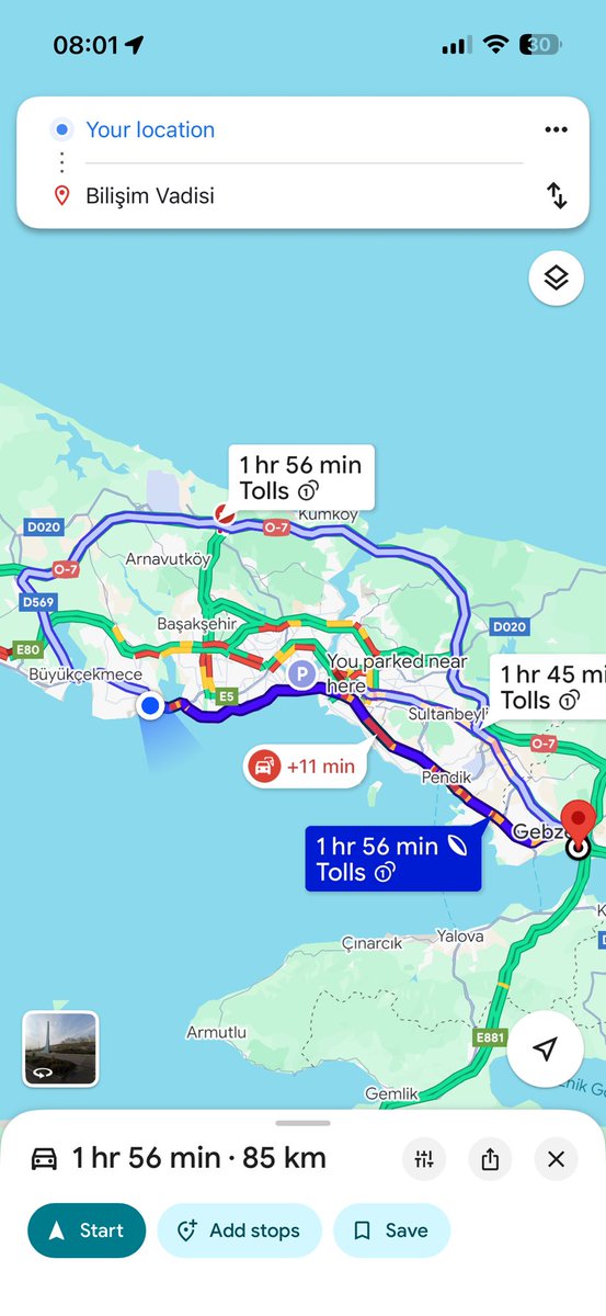 A- 165 Km yi 2 saatte gitmek
B-   85 Km yi 2 saatte gitmek 

Hangisini tercih edersiniz ?