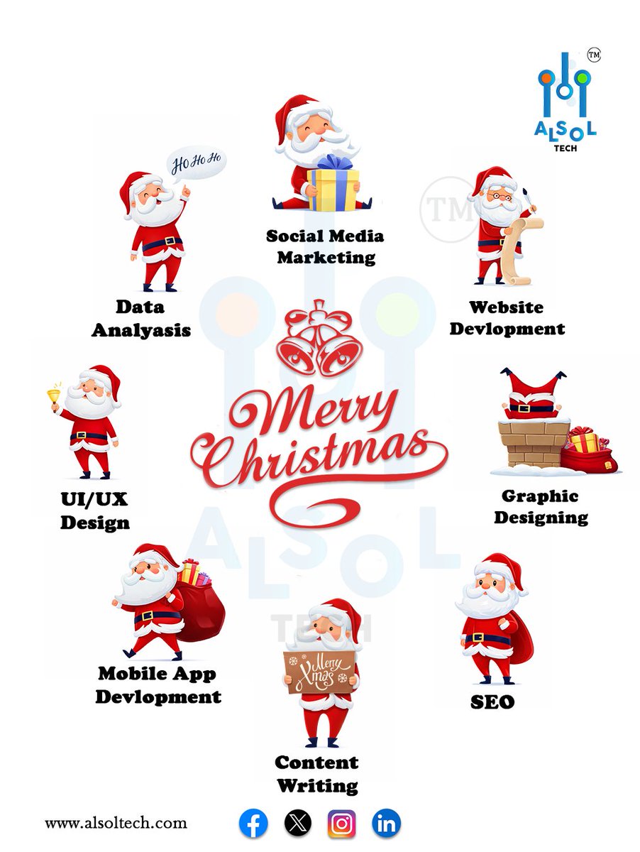 AlsolTech's tweet photo. 🎄✨ Wishing you a Christmas filled with joy, warmth, and bright new beginnings!
May the magic of the season inspire happiness, success, and endless possibilities ahead.
With festive cheer and best wishes — Alsoltech 🌟 https://t.co/DfVFUmEnGk