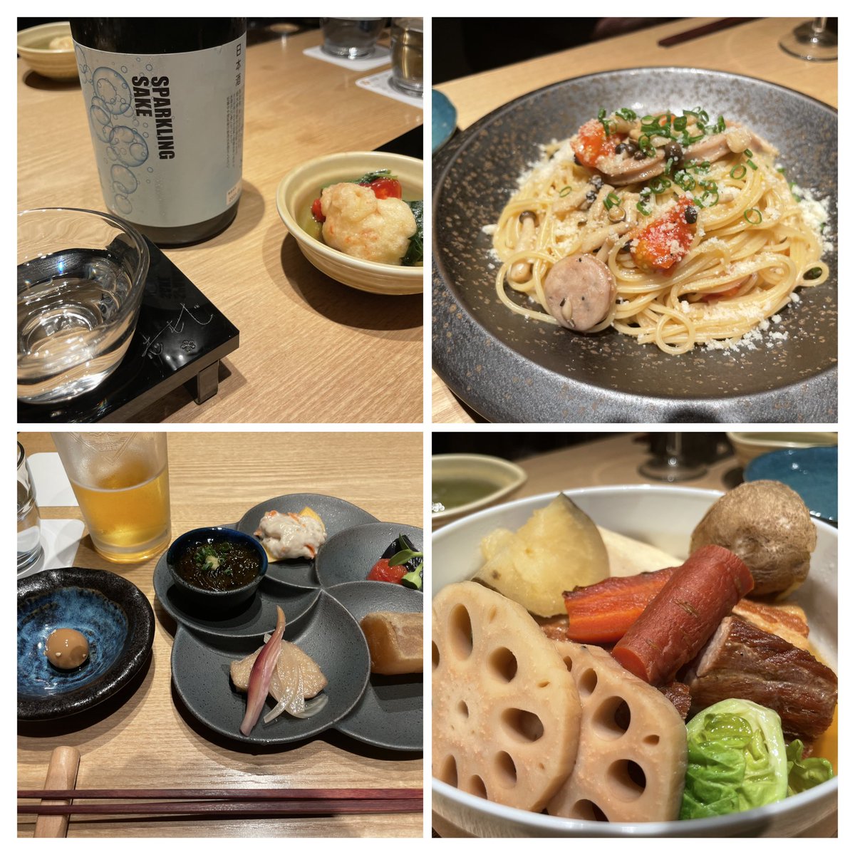 neokoala's tweet photo. 今更ながら、誕生日などありがとうございました！忘年会も多く、野毛でゆっくり飲む日が少ないですが、AIの進化がこの2,3ヶ月はとにかく早く、仕事もよく動いてよく呑みました😊

志もじ@蒲田
呑み処 あい乃屋@港南台
オステリア 小川製麺所@吉野町
BAR ドンドン!!@野毛 https://t.co/jZwGGyiZB2